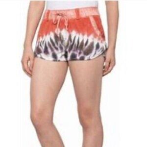 YOUNG Fabulous And Broke Solar Tie Dye loungewear Shorts Size Small